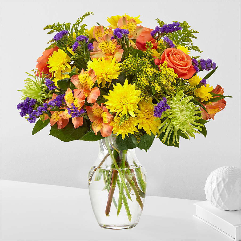 Marmalade Skies Bouquet – Backroads Florist, Blairsville GA