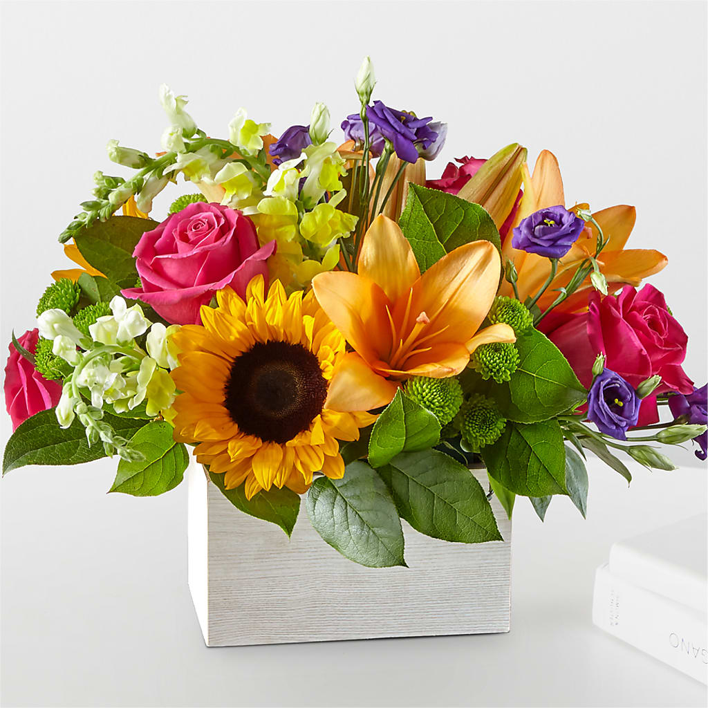 Best Day Box Bouquet – Backroads Florist, Blairsville GA
