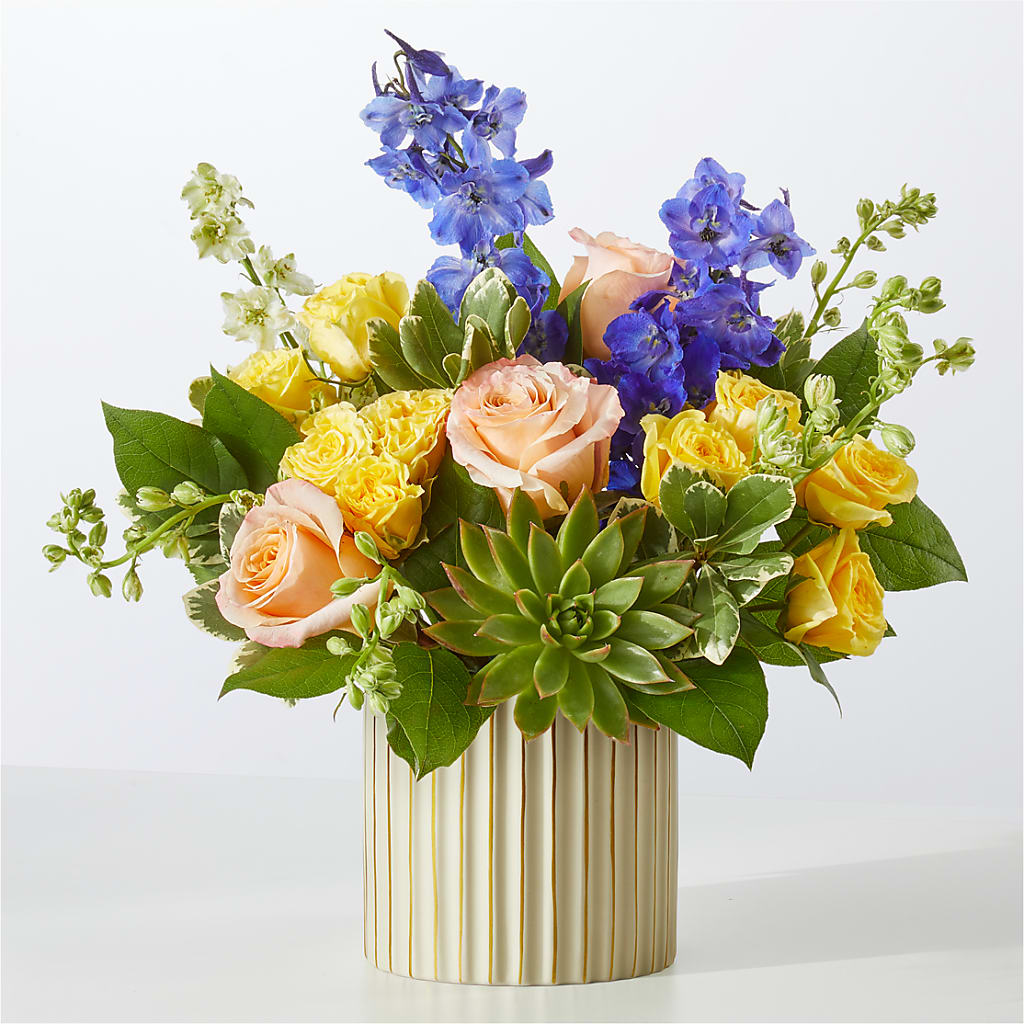 Cobalt Reverie Bouquet – Backroads Florist, Blairsville GA