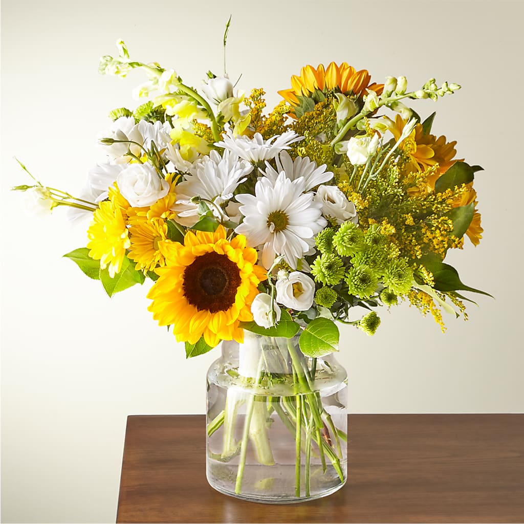 Hello Sunshine Bouquet – Backroads Florist, Blairsville GA