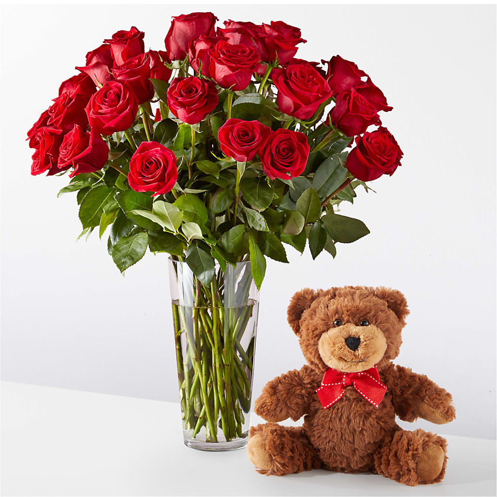 Romantic Long Stem Red Rose Bouquet Bundles – Backroads Florist, Blairsville GA