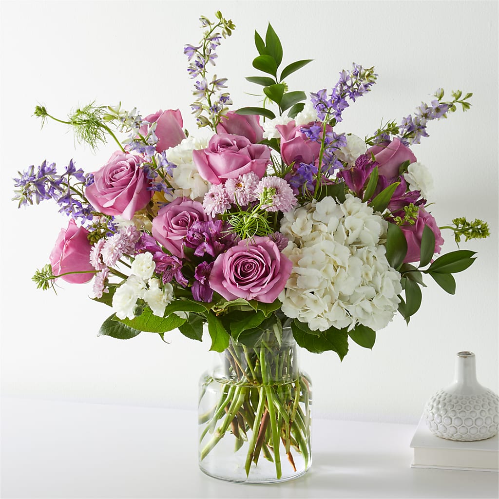 Violet Caress Bouquet – Backroads Florist, Blairsville GA