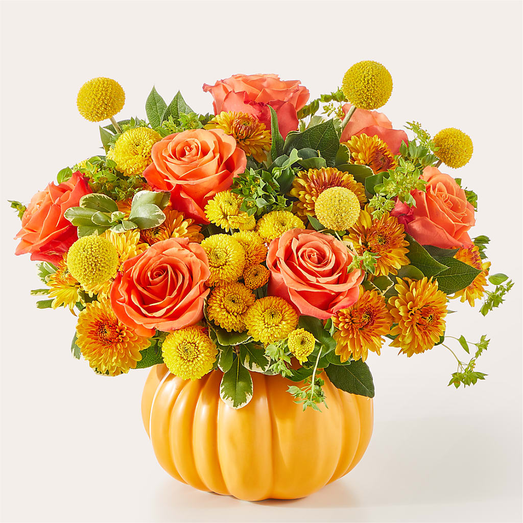 Gourdgeous Pumpkin – Backroads Florist, Blairsville GA