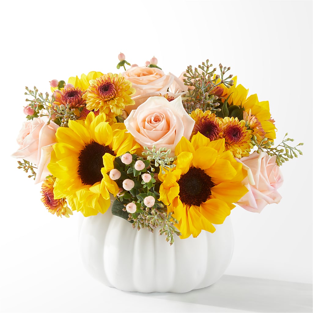 Pumpkin to Talk About Bouquet – Backroads Florist, Blairsville GA