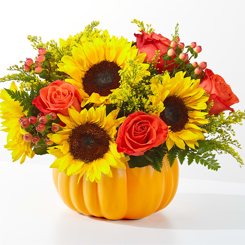 Pick of the Patch Pumpkin Bouquet – Backroads Florist, Blairsville GA
