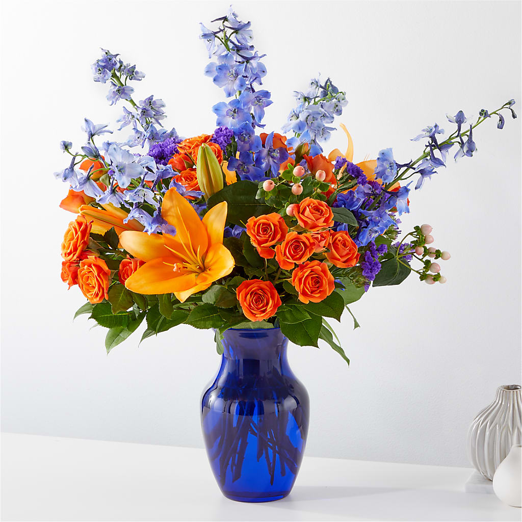 Radiant Citrus Bouquet – Backroads Florist, Blairsville GA