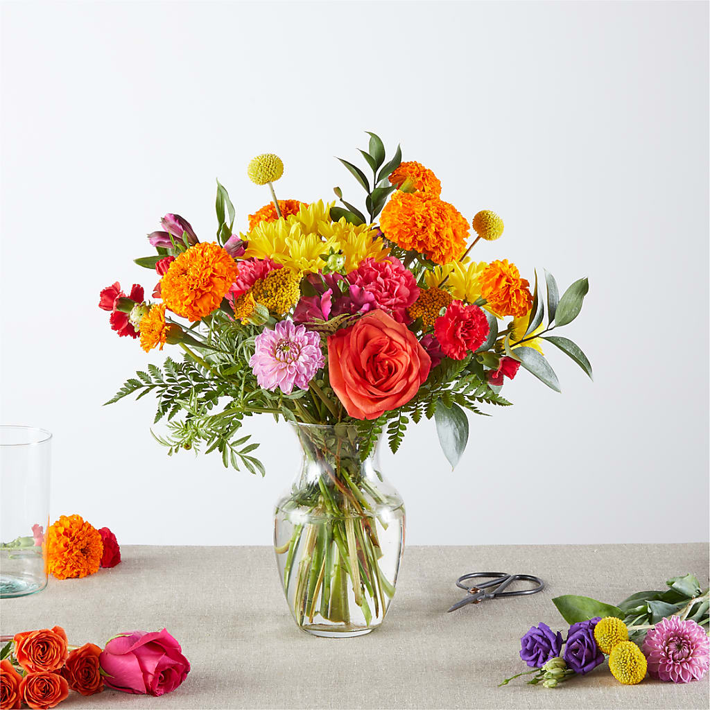 Feast of Color – A Florist Original – Backroads Florist, Blairsville GA
