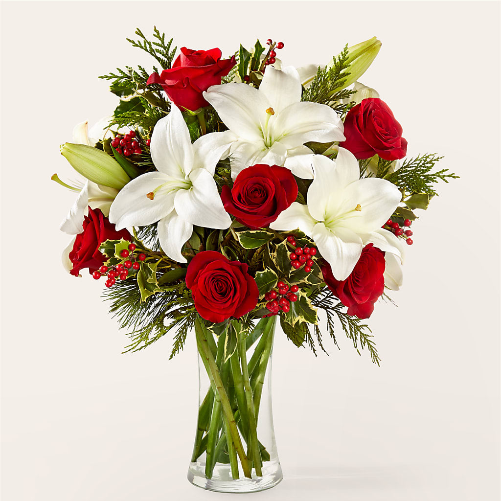 Sparkling Snowflakes Bouquet – Backroads Florist, Blairsville GA