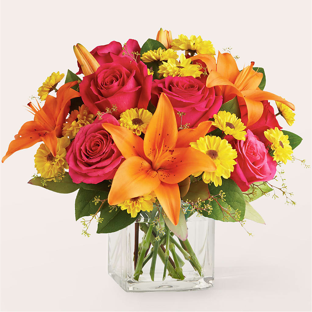 Neon Lights Bouquet – Backroads Florist, Blairsville GA