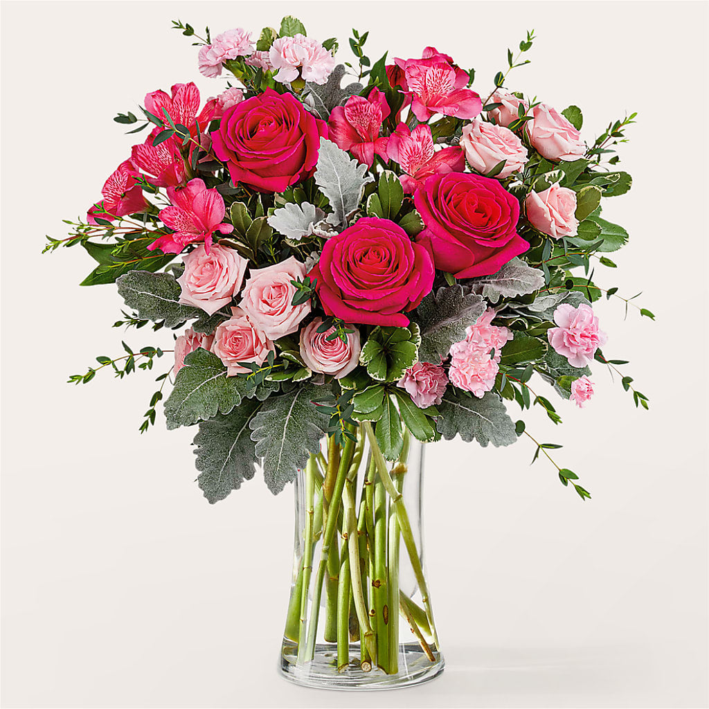 Tickled Pink Bouquet – Backroads Florist, Blairsville GA
