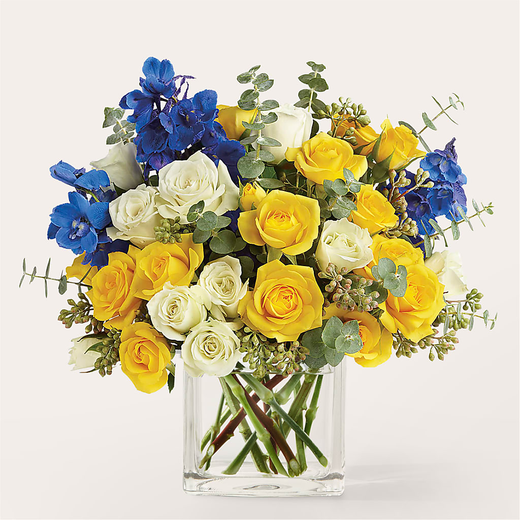 Sparkling Citrine Bouquet – Backroads Florist, Blairsville GA