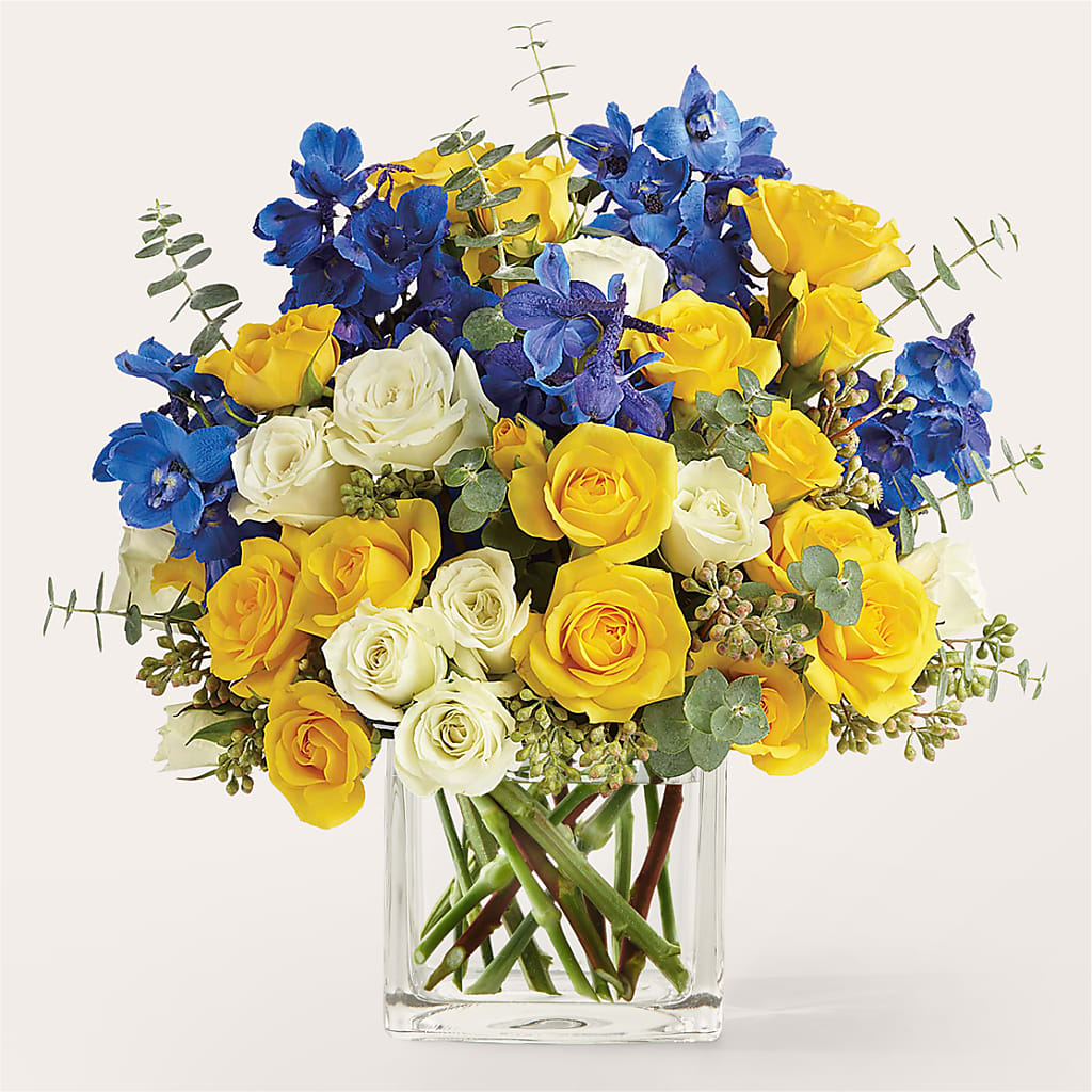 Sparkling Citrine Bouquet – Backroads Florist, Blairsville GA