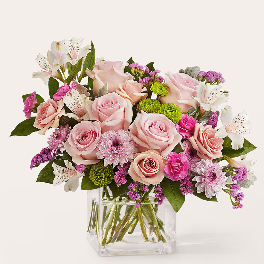 Pink Suede Bouquet – Backroads Florist, Blairsville GA