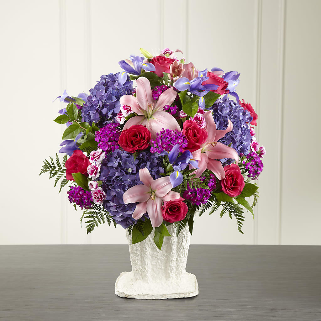 We Fondly Remember Arrangement – Backroads Florist, Blairsville GA