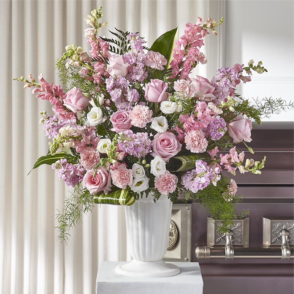 Divine Comfort Arrangement – Backroads Florist, Blairsville GA