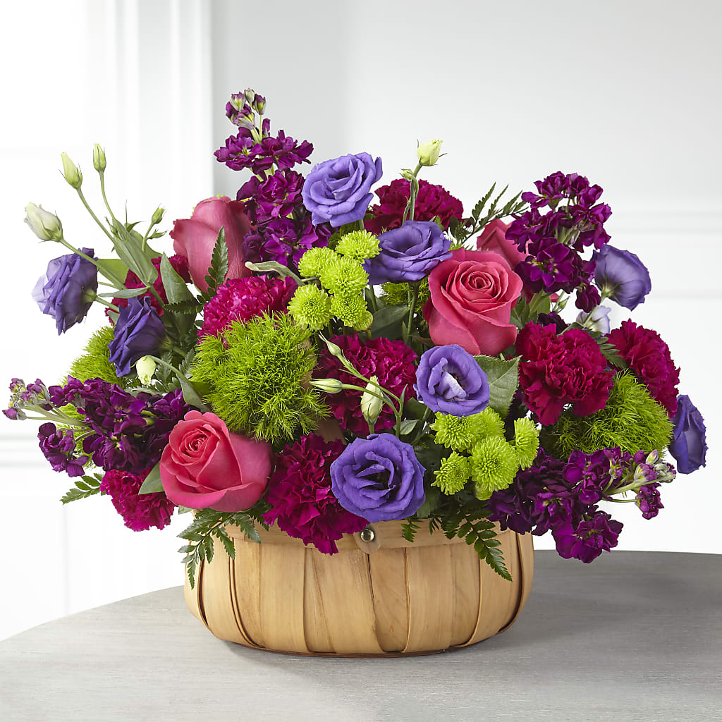 Serene Sanctuary Basket – Backroads Florist, Blairsville GA