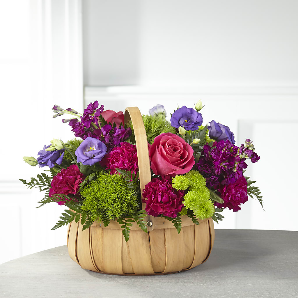 Serene Sanctuary Basket – Backroads Florist, Blairsville GA