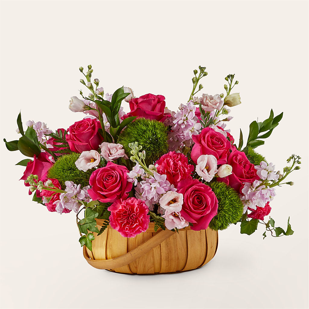 Radiance in Bloom Basket – Backroads Florist, Blairsville GA