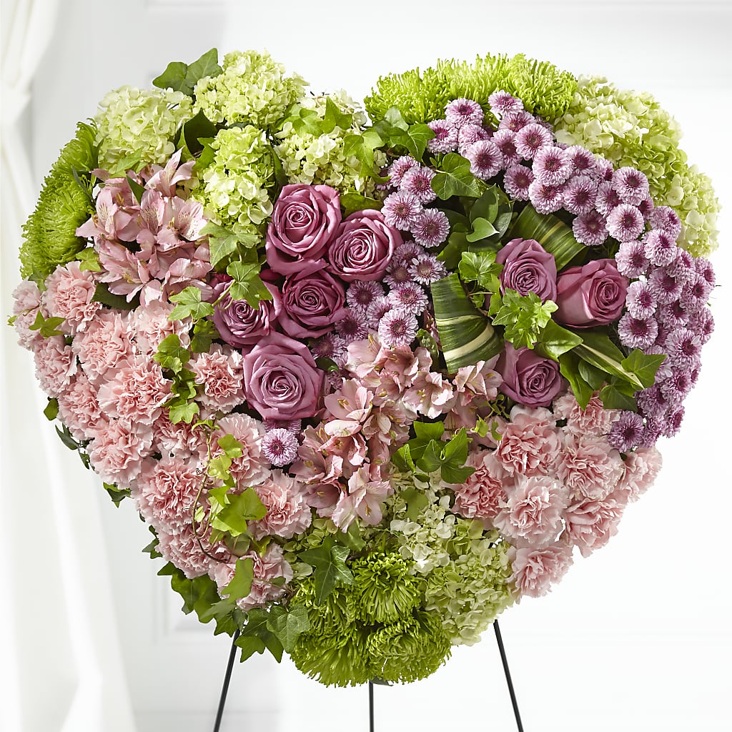 Heartwarming Standing Heart – Backroads Florist, Blairsville GA