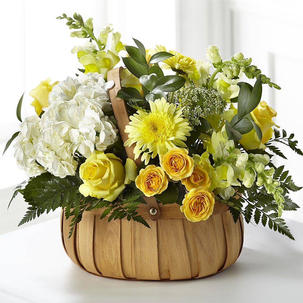 Rustic Remembrance Basket – Backroads Florist, Blairsville GA