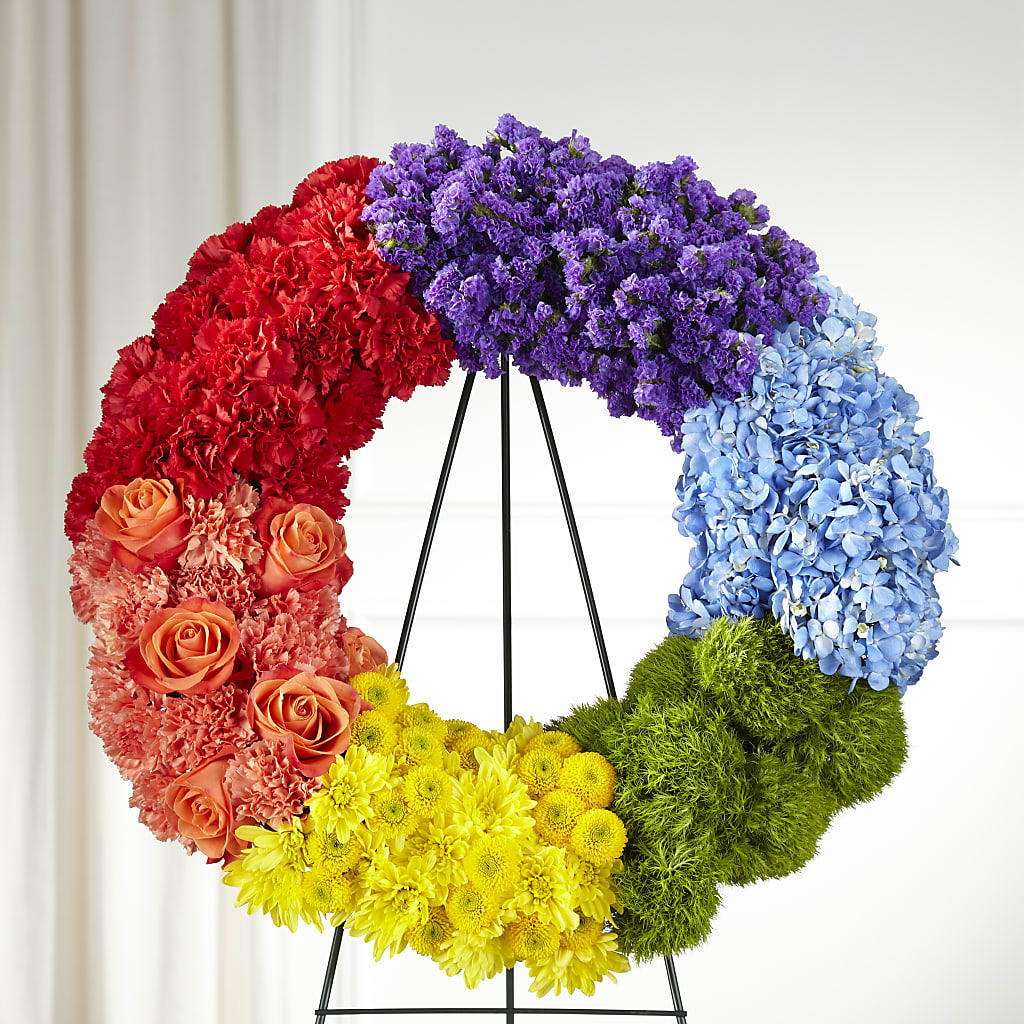 Circle of Love Wreath – Backroads Florist, Blairsville GA