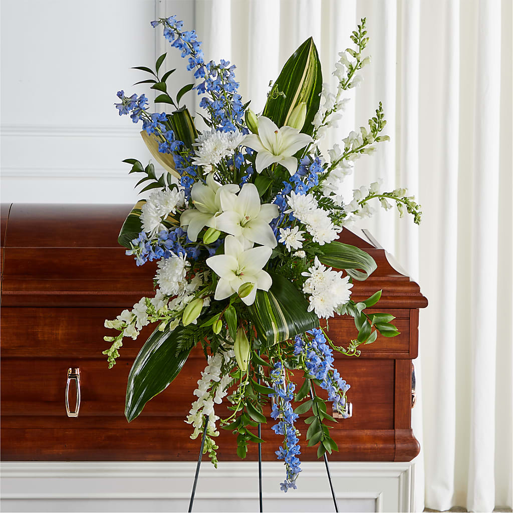 Eternal Impressions Standing Spray – Backroads Florist, Blairsville GA