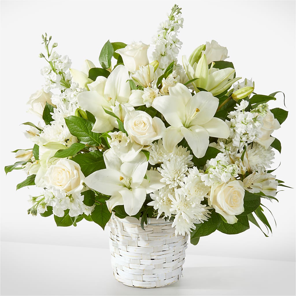 Peaceful Reflections Arrangement – Backroads Florist, Blairsville GA
