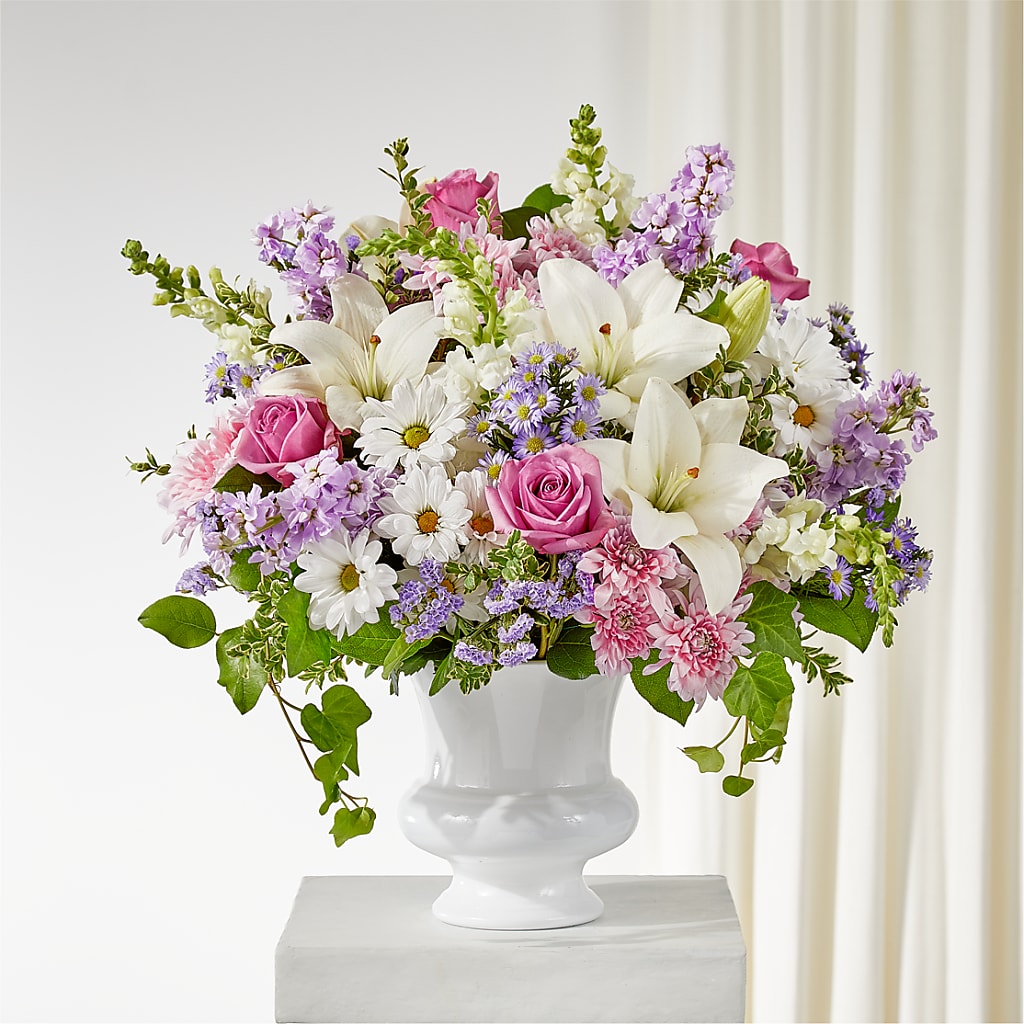 Remarkable Life Urn Arrangement – Backroads Florist, Blairsville GA