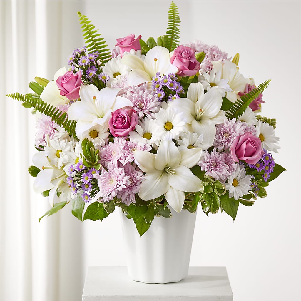 Warmest Thoughts Tabletop Basket – Backroads Florist, Blairsville GA