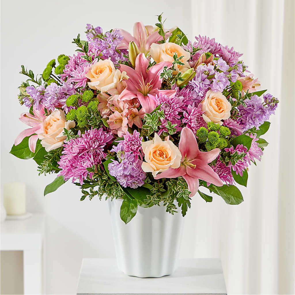 Supportive Embrace Tabletop Basket – Backroads Florist, Blairsville GA