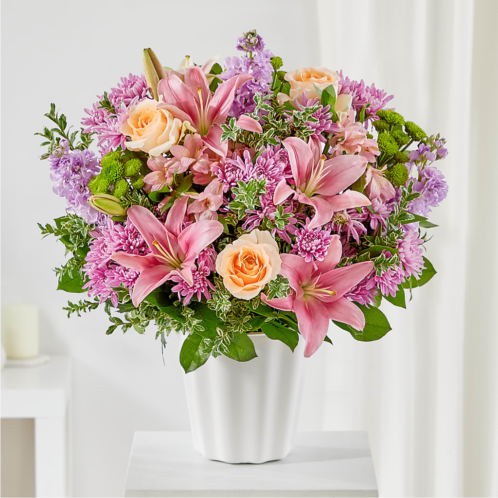 Supportive Embrace Tabletop Basket – Backroads Florist, Blairsville GA