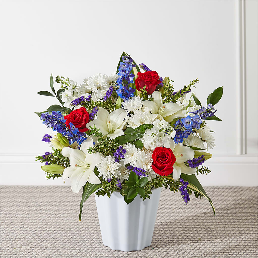 Consoled Floor Basket – Backroads Florist, Blairsville GA