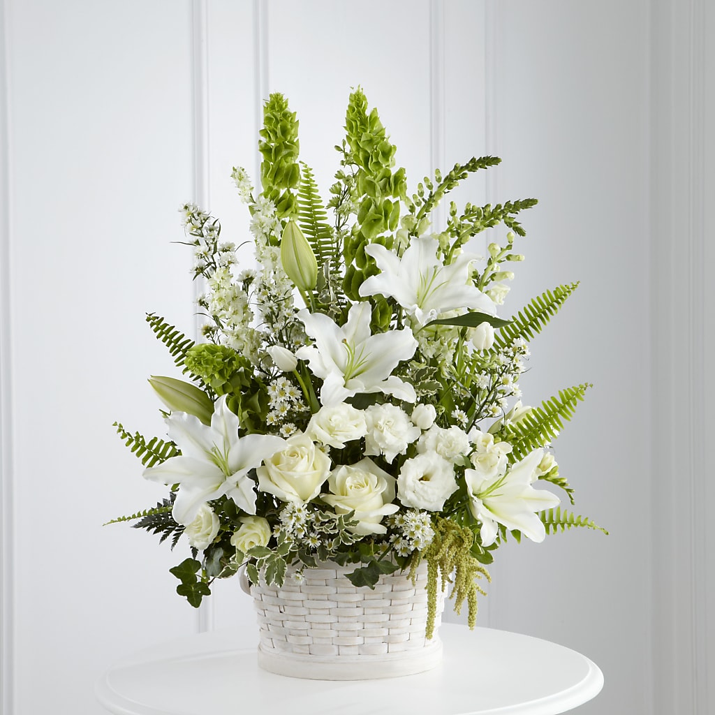 In Our Thoughts Arrangement – Backroads Florist, Blairsville GA