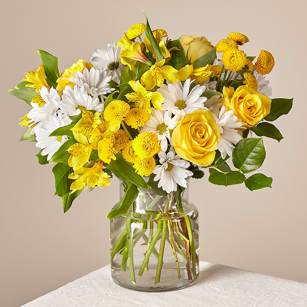 Sunny Sentiments Bouquet – Backroads Florist, Blairsville GA