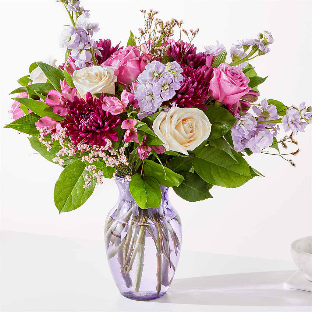 Amethyst Dreams Bouquet – Backroads Florist, Blairsville GA