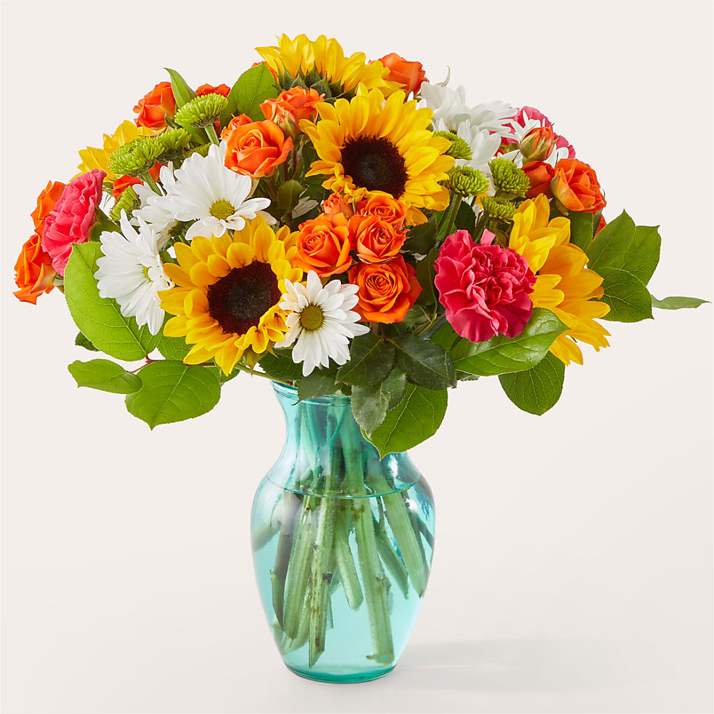 Sun-drenched Blooms Bouquet – Backroads Florist, Blairsville GA