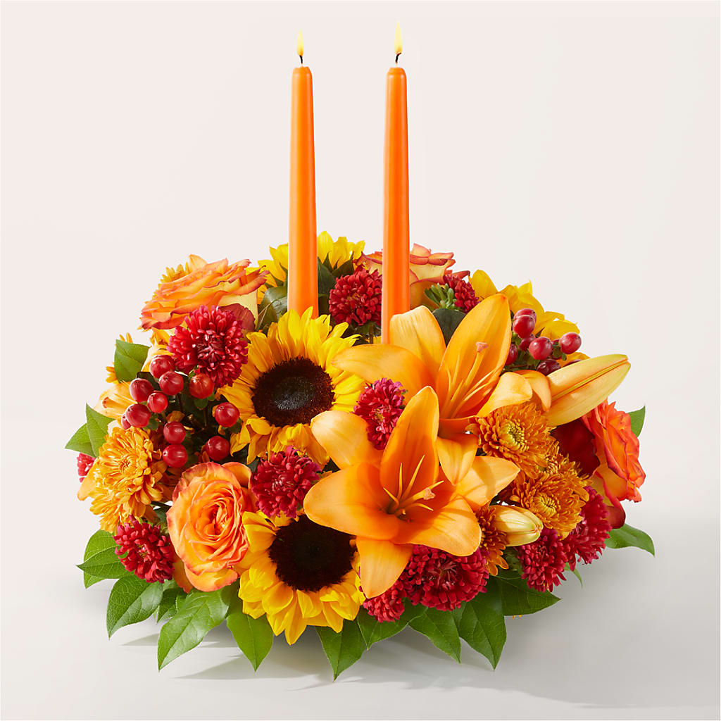 Grateful Centerpiece – Backroads Florist, Blairsville GA