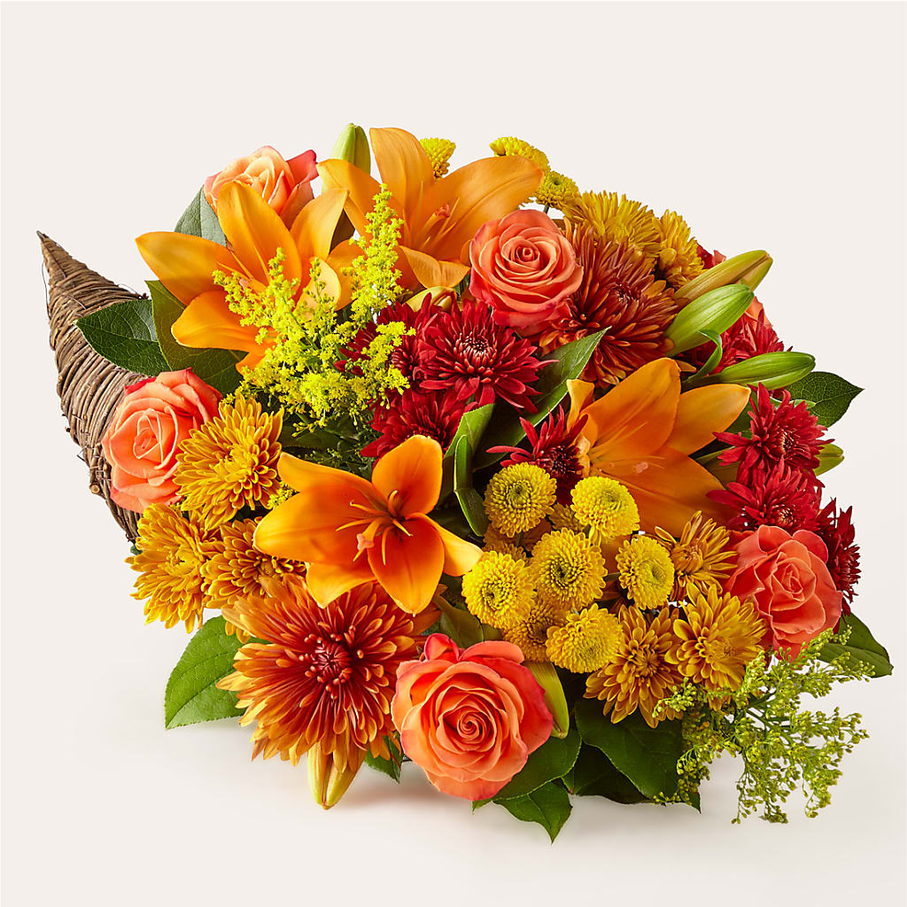 Feast of Color Cornucopia – Backroads Florist, Blairsville GA