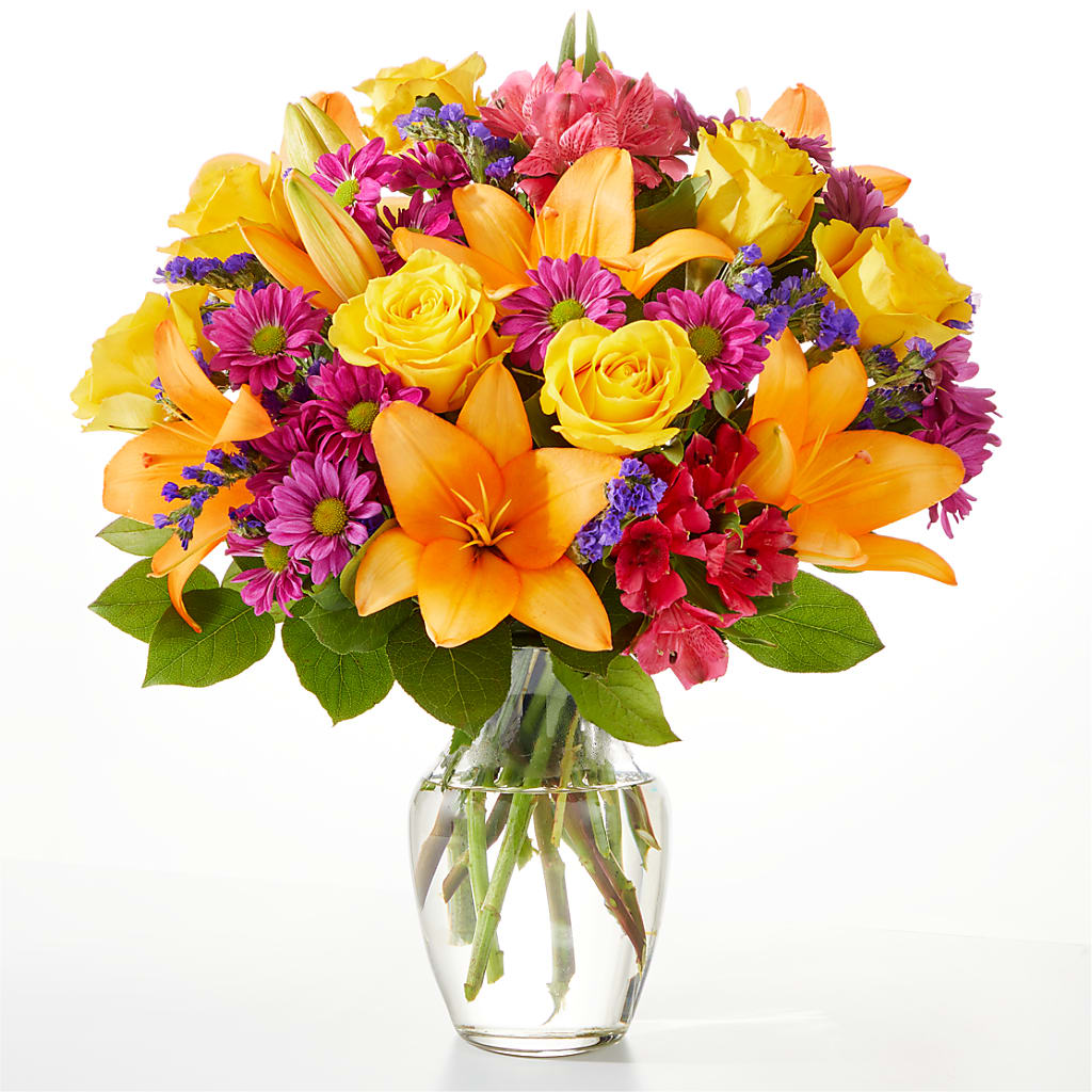 Colorful Visions Bouquet – Backroads Florist, Blairsville GA