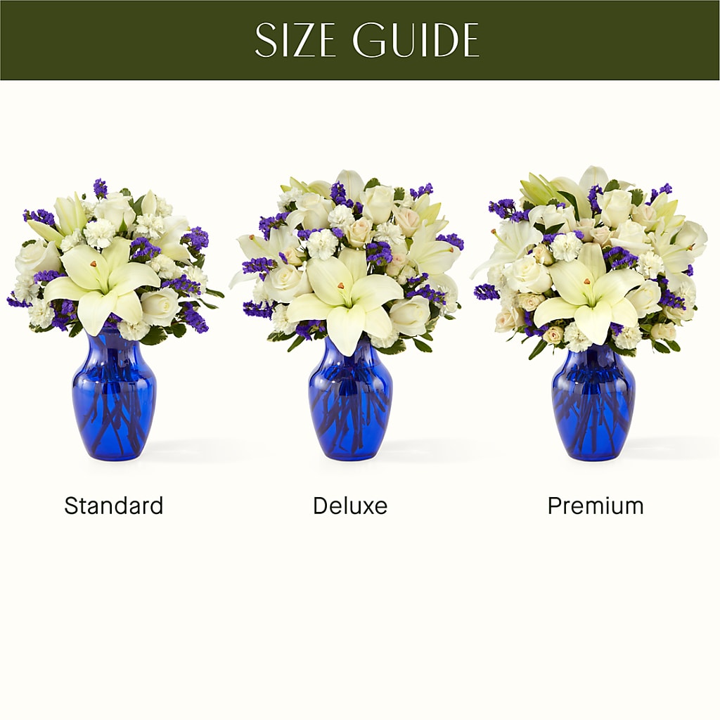 Sapphire Rush Bouquet – Backroads Florist, Blairsville GA