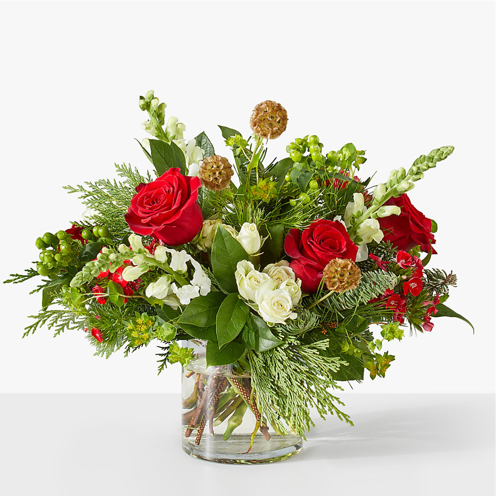 Deck the Halls Bouquet – Backroads Florist, Blairsville GA