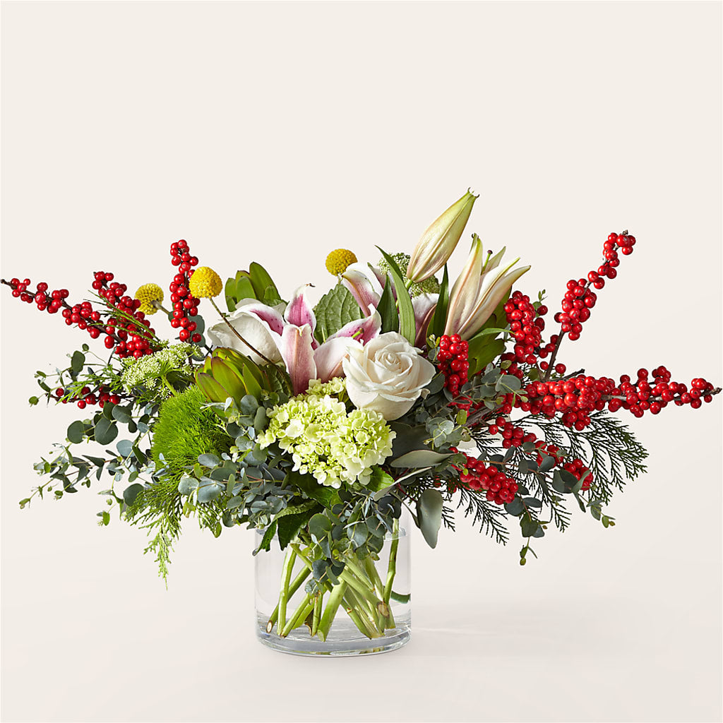 Berry & Bright Bouquet – Backroads Florist, Blairsville GA