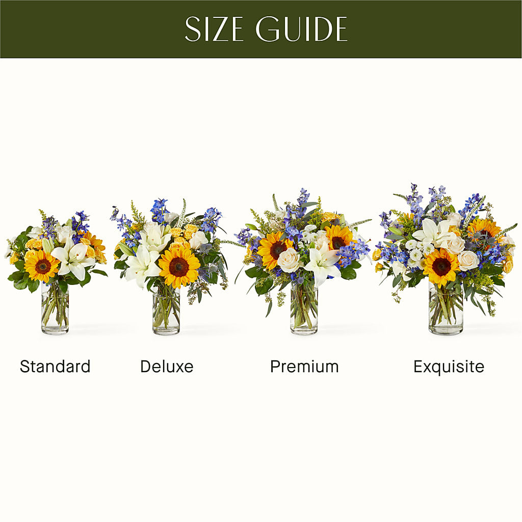 Wonderfully Sunny Bouquet – Backroads Florist, Blairsville GA