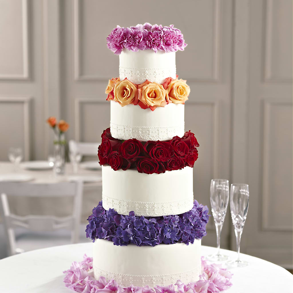 Infinite Love Cake Décor – Backroads Florist, Blairsville GA