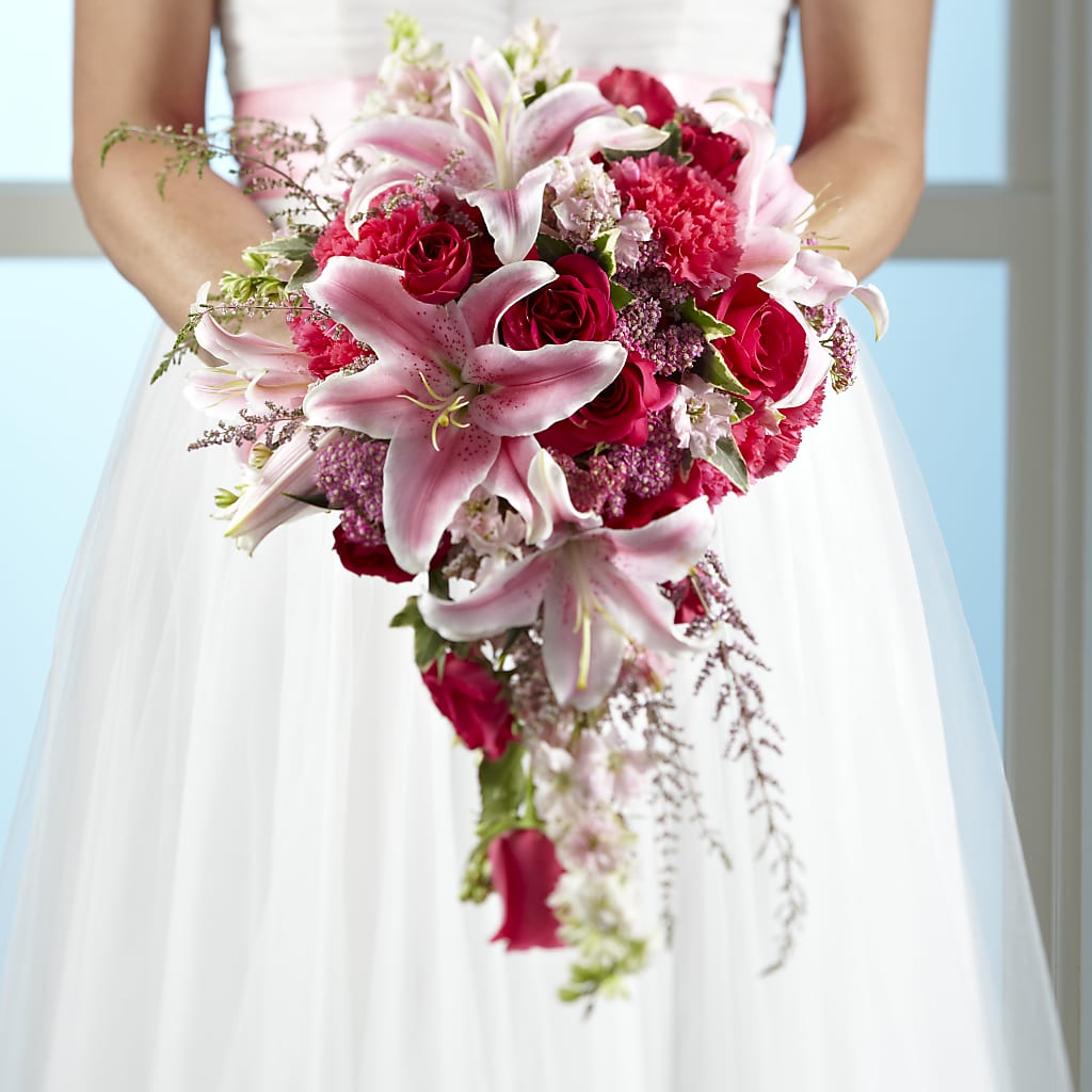 Lily & Rose Bouquet – Backroads Florist, Blairsville GA