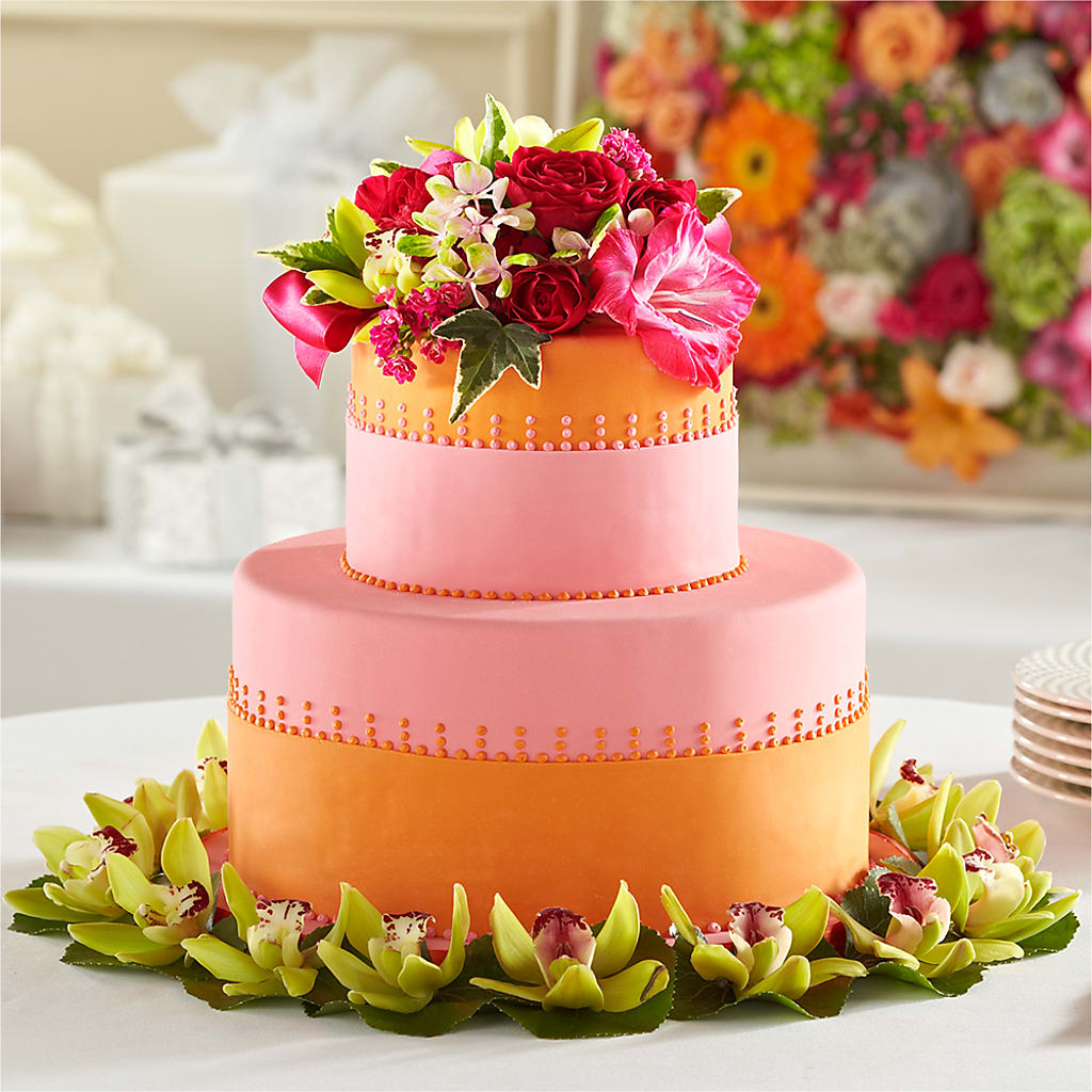 Sweet Citrus Cake Decor – Backroads Florist, Blairsville GA