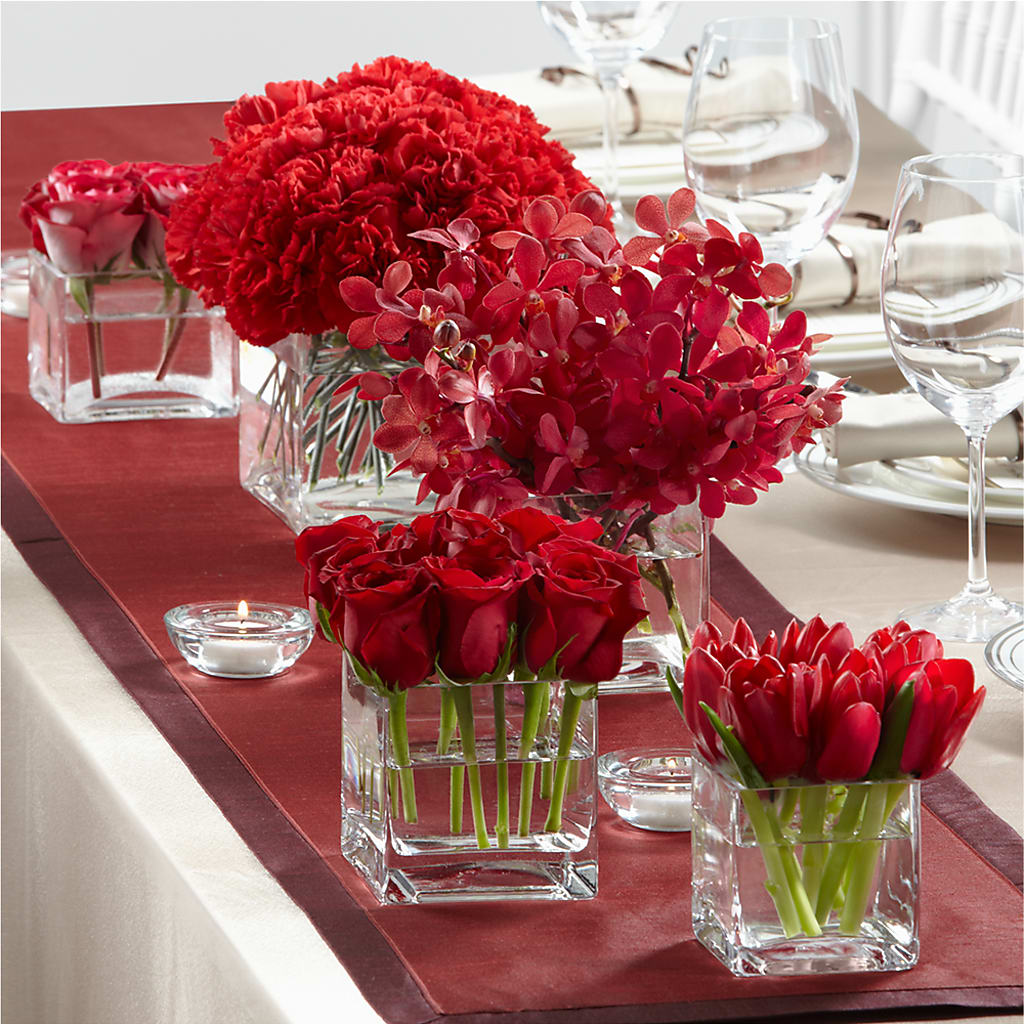 Modern Grace Centerpiece – Backroads Florist, Blairsville GA