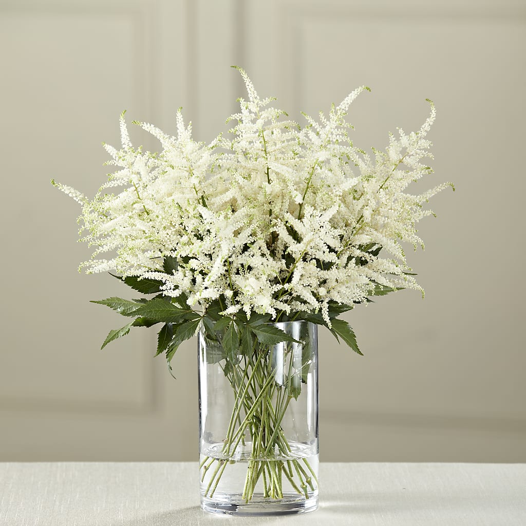 White Astilbe Bouquet – Backroads Florist, Blairsville GA