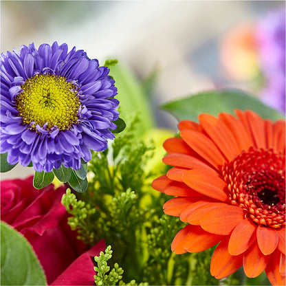Bold & Bright – A Florist Original –  Backroads Florist, Blairsville GA