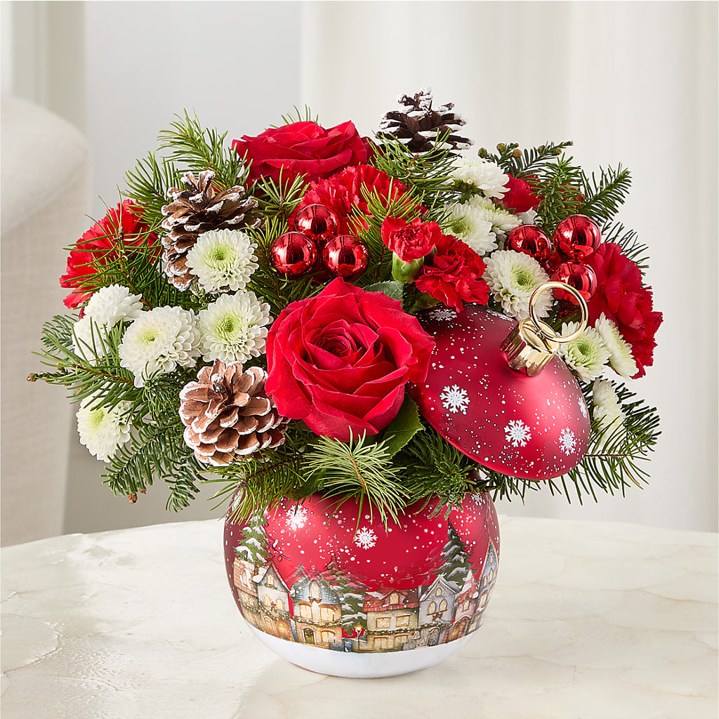 Christmas Carols Ornament –  Backroads Florist, Blairsville GA